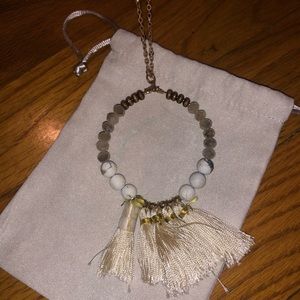 Necklace and matching earrings